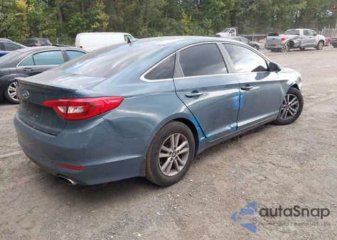 2016 Hyundai Sonata Se из США, поврежденный, VIN 5NPE24AF9GH317265